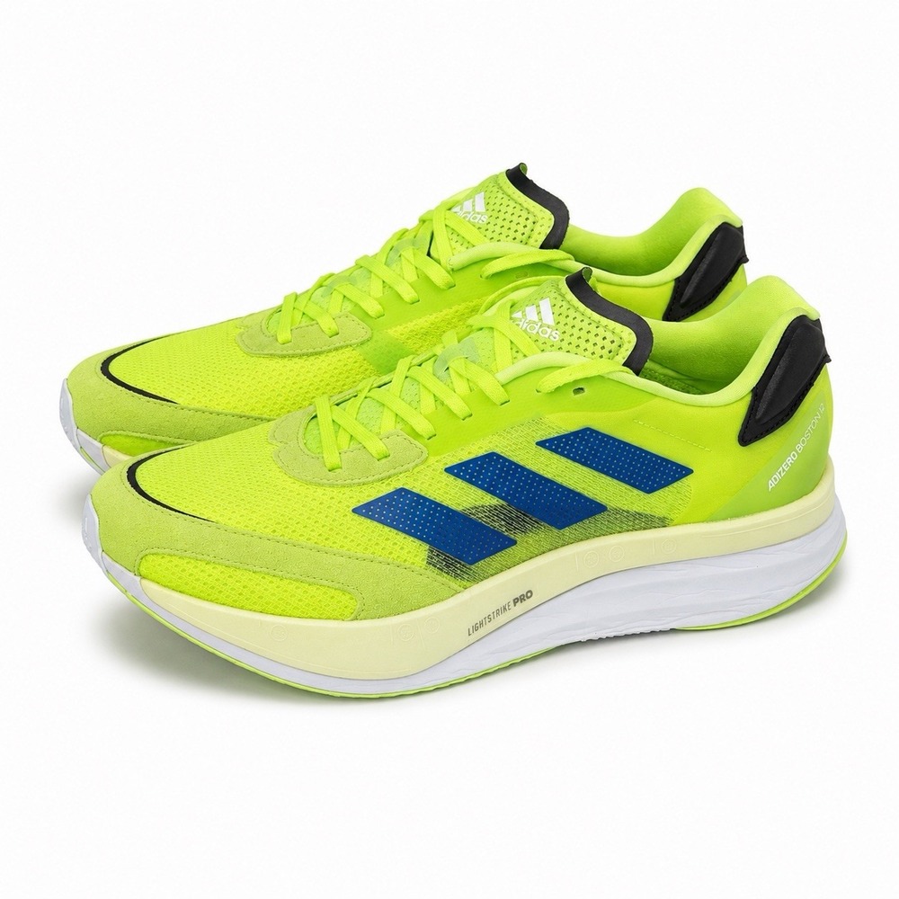 Adidas Adizero‎ Boston 10 Signal Green Sonic Ink H67514 Men's Size 11 Running